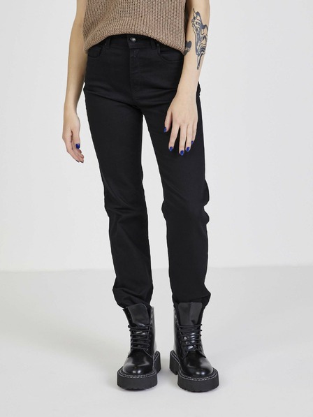 Replay Schwarze Straight Fit Jeans für Damen von Replay