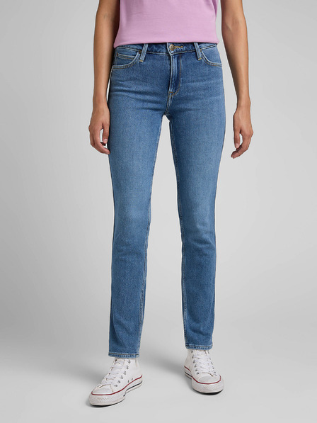 Lee Blaue Damenjeans mit schmaler Passform Lee