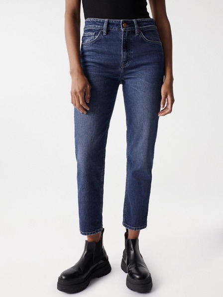 Salsa Jeans Blaue Damen Ripped Slim Fit Jeans Salsa Jeans True
