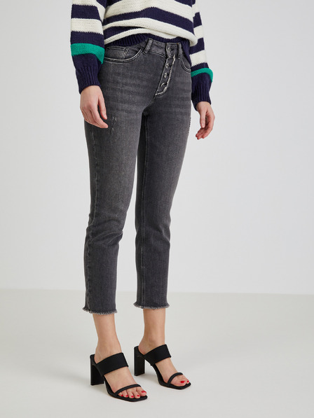 Orsay Dunkelgraue Slim-Fit Jeans für Damen von ORSAY