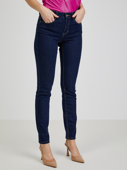 Orsay Dunkelblaue Damen Slim Fit Jeans ORSAY