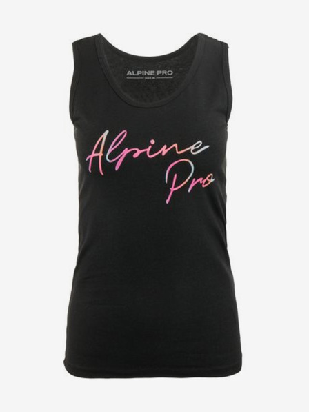 ALPINE PRO Schwarzes Damen-Tank-Top ALPINE PRO Ona