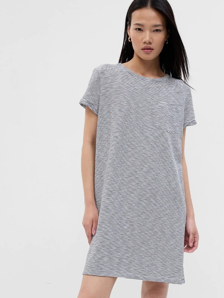 GAP Gestreiftes Kleid mit Tasche GAP