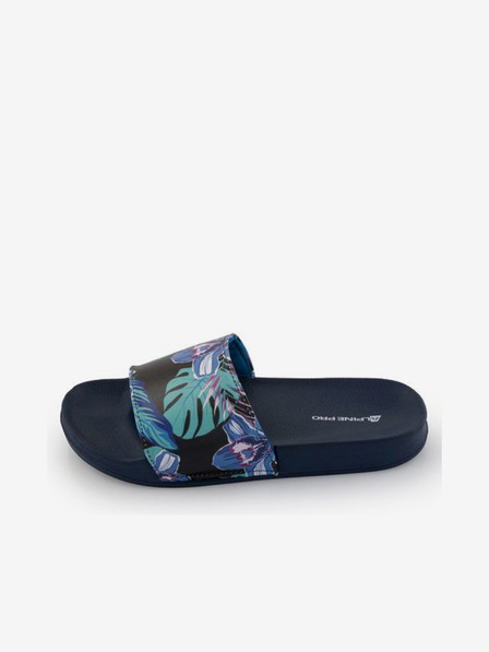 ALPINE PRO Dunkelblau gemusterte Damen-Slipper ALPINE PRO Barletta