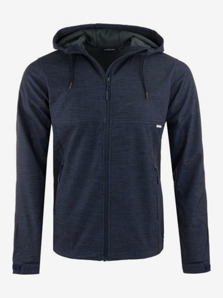 ALPINE PRO Dunkelblaue Herren-Softshell-Sportjacke ALPINE PRO Hedeg
