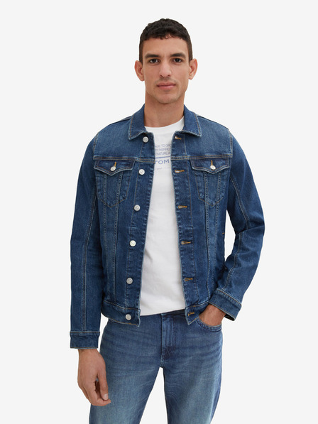 Tom Tailor Dunkelblaue Herren-Jeansjacke Tom Tailor