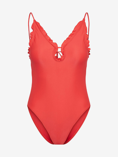 Pieces Roter Damen-Badeanzug in einem Stück Stücke Blua