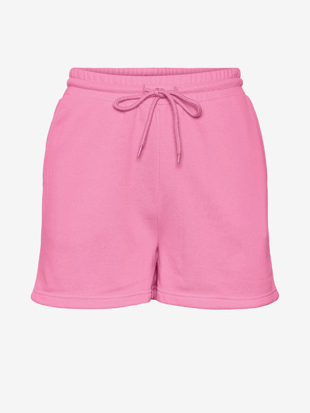 Pieces Pinke Damen-Basic-Sweatpants Pieces Chilli