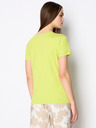 Armani Exchange Hellgrünes Damen-T-Shirt Armani Exchange