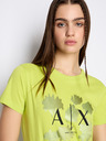 Armani Exchange Hellgrünes Damen-T-Shirt Armani Exchange