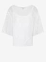 Armani Exchange Weiße gemusterte Bluse für Damen Armani Exchange