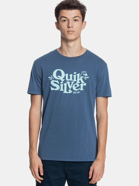 Quiksilver Blaues Quiksilver-T-Shirt Quiksilver