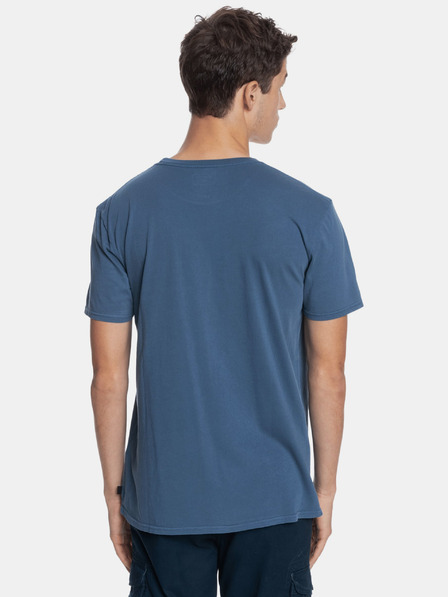 Quiksilver Blaues Quiksilver-T-Shirt Quiksilver