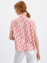 Orsay Rosa gemusterte Damenbluse ORSAY