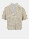 Orsay Hellbraun Damen Kurzarm Bluse ORSAY