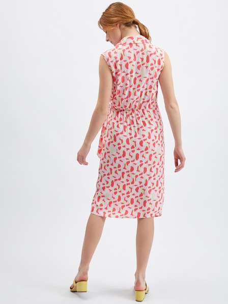 Orsay Rosa gemustertes Damenkleid ORSAY