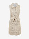 Orsay Hellbraun meliertes Damenkleid ORSAY