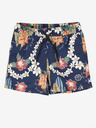 Jack & Jones Dunkelblaue gemusterte Badehose für Jungen Jack & Jones Fiji