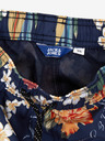 Jack & Jones Dunkelblaue gemusterte Badehose für Jungen Jack & Jones Fiji