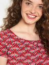 Tranquillo Rot gemustertes Kleid Tranquillo
