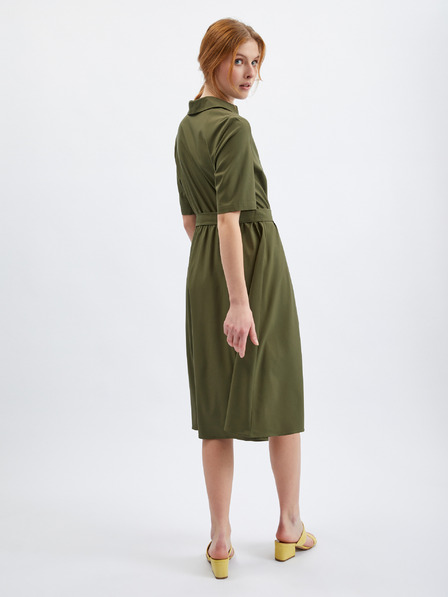 Orsay Khakifarbenes Damenkleid ORSAY