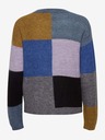 ICHI ICHI Grau karierter Pullover für Damen