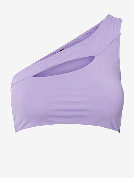 Pieces Hellviolettes durchsichtiges Damen-Badeanzug-Top Pieces Bara