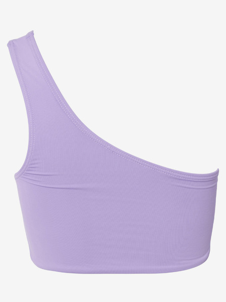 Pieces Hellviolettes durchsichtiges Damen-Badeanzug-Top Pieces Bara