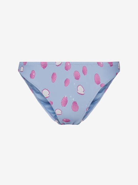 Pieces Hellblauer gemusterter Damen-Bikiniunterteil Pieces Bonna