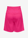 ONLY Dunkelrosa Damen-Leinenshorts ONLY Caro