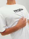 Jack & Jones Weißes Herrenhemd Jack & Jones Digit bedruckt