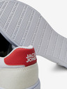 Jack & Jones Weiße Herren-Sneaker mit Wildleder-Details Jack & Jones Uston