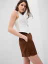 GAP Leinen Shorts mit elastischem Bund GAP