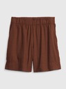 GAP Leinen Shorts mit elastischem Bund GAP