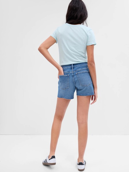 GAP Jeans Shorts Mid Rise Distresset GAP