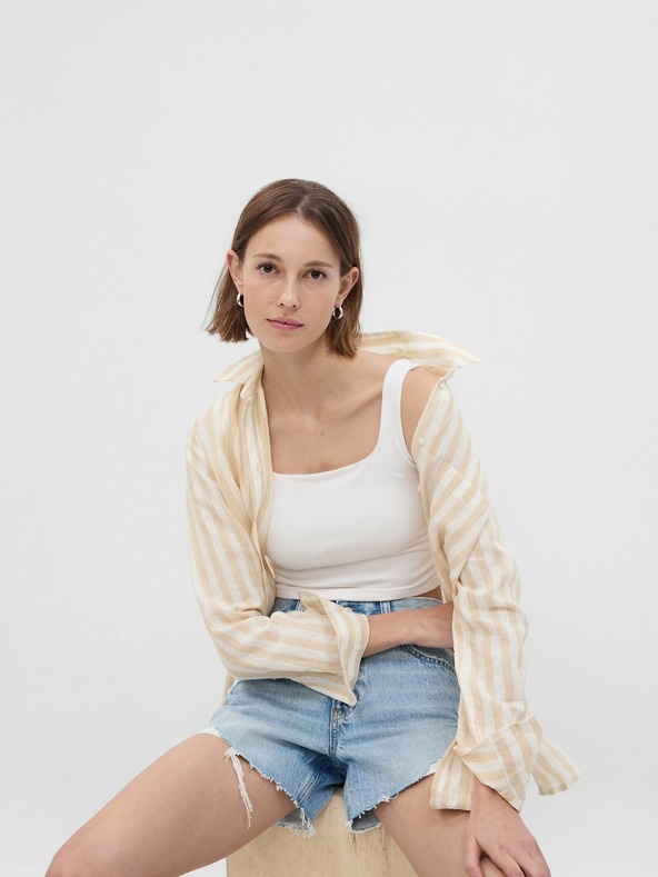 GAP Leinenhemd Boyfriend GAP