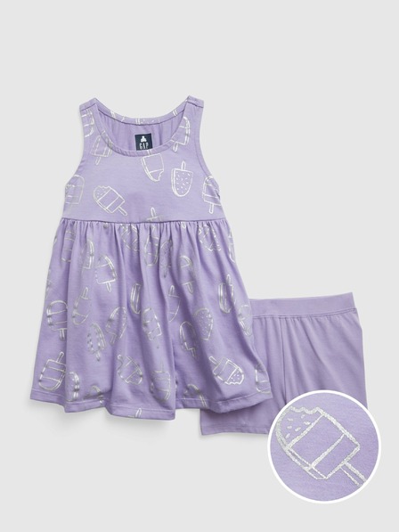 GAP Baby Kleid mit Shorts Mix & Match GAP