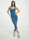 Pieces Blaues Damen-Etuikleid Pieces Kitte