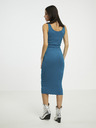 Pieces Blaues Damen-Etuikleid Pieces Kitte