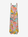 Jacqueline de Yong Grünes und rosa geblümtes Maxikleid für Damen JDY Daisy