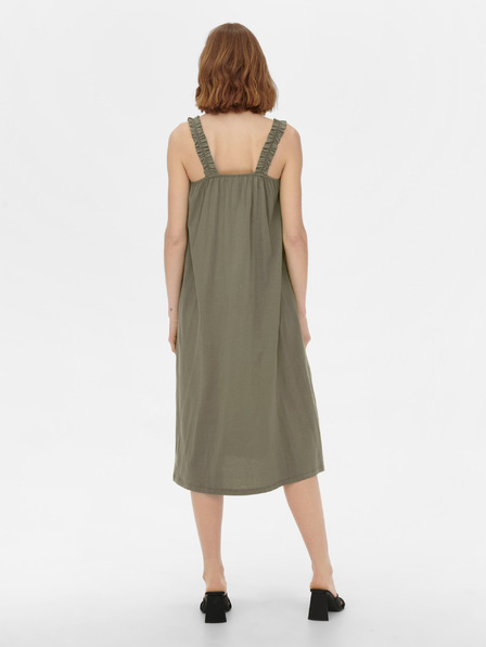 ONLY Khakifarbenes Damen ONLY May Kleid