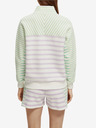 Scotch & Soda Lila und weiß gestreiftes Damen-Sweatshirt Scotch & Soda