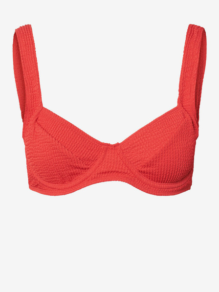 Pieces Rotes Damen-Badeanzug-Top Pieces Bova