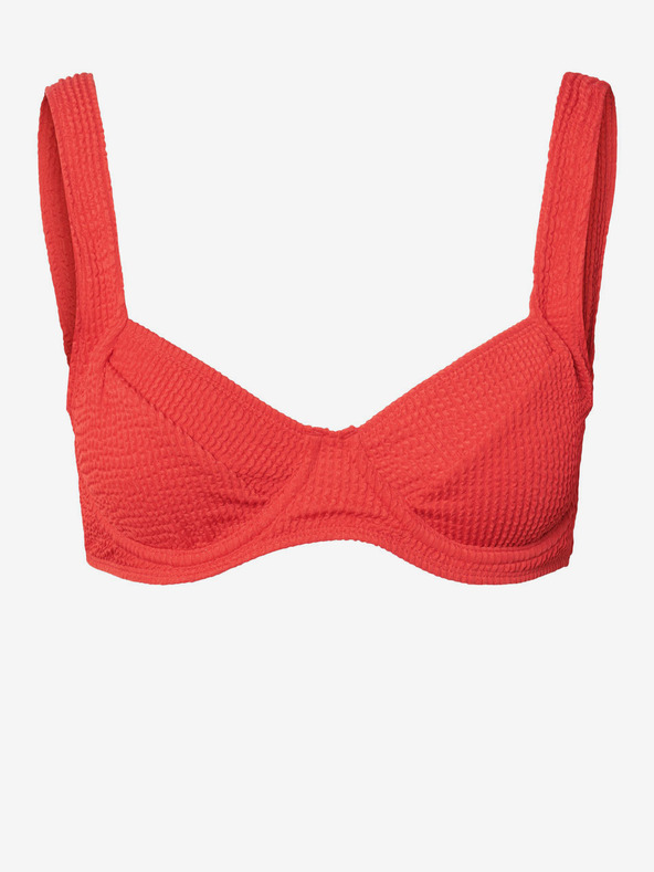 Pieces Rotes Damen-Badeanzug-Top Pieces Bova
