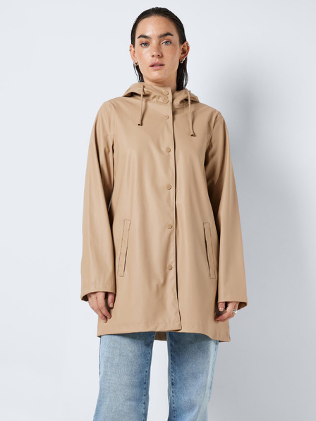 Noisy May Beige Wasserdichter Damenmantel Noisy May Sky