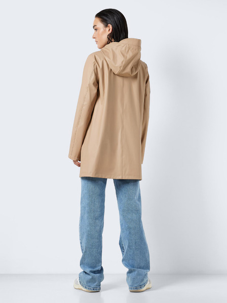 Noisy May Beige Wasserdichter Damenmantel Noisy May Sky