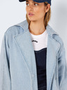 Noisy May Hellblauer Damenmantel aus leichtem Denim Noisy May Lili