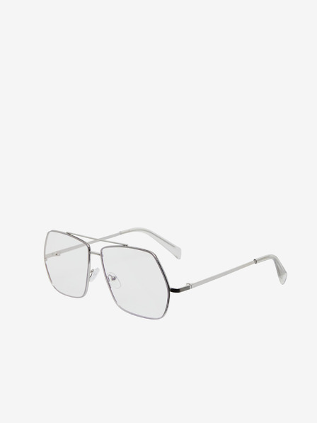 Pieces Damen-Sonnenbrille in Silber Pieces Barrie
