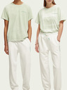 Scotch & Soda Hellgrünes Unisex-T-Shirt von Scotch & Soda