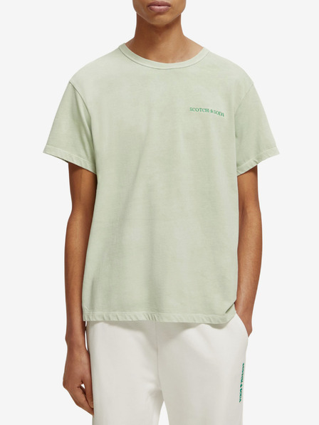 Scotch & Soda Hellgrünes Unisex-T-Shirt von Scotch & Soda